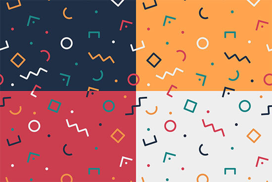 Free Universal Different Vector Pattern