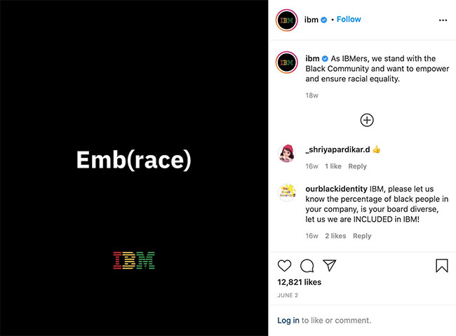 Instagram от IBM