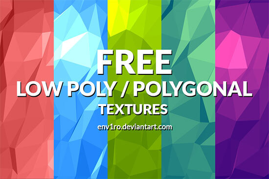 Low-Poly Background Textures